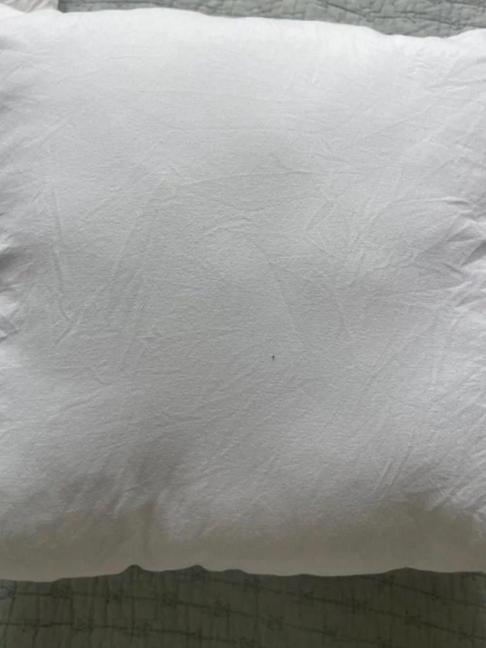 4-Piece White Pintuck Bedding & Pillow Set